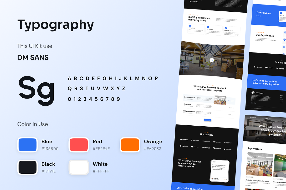 Constructo - Multipurpose Web UI Kit preview 5