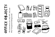 99+ Hand-Drawn Office Objects, an Object Illustration by The Journey Atelier (Thumbnail 2 of 6)