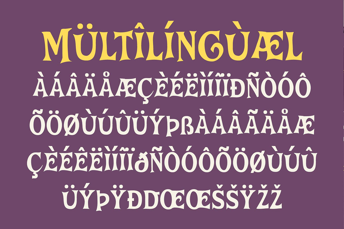 Witchrich – Scary Horror Font, a Serif Font by Tiptop Graphic (Photo 4 of 8)