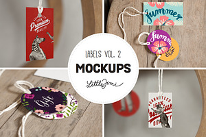 Label Mockups Vol. 2
