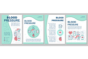 Blood pressure brochure template, a Brochure Template by bsd studio