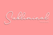 Roshayati Modern Calligraphy Font, a Script Font by Formatika Studio (Thumbnail 2 of 6)
