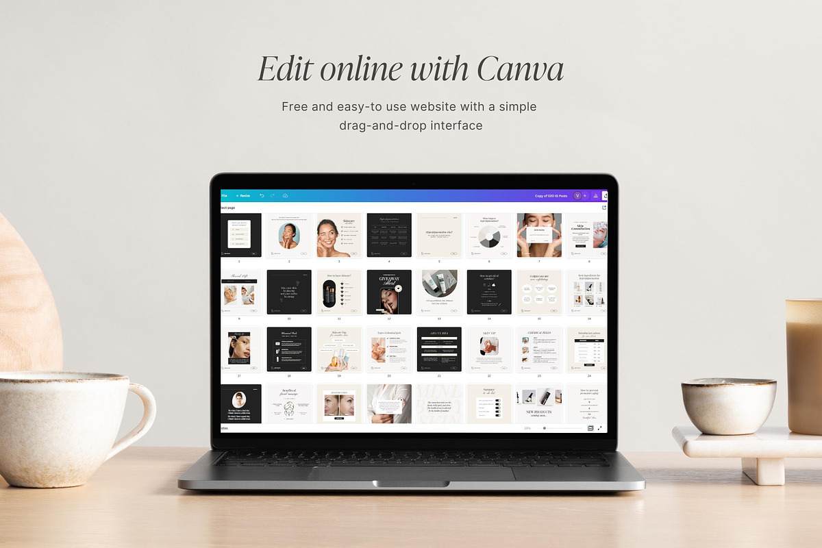 Canva Esthetician templates, a Social Media Template by LiliesandBerries (Photo 18 of 19)
