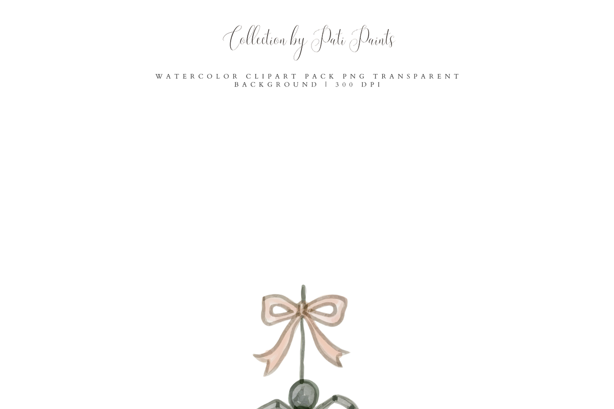 Watercolor Halloween Clipart Set, a Seasonal Illustration by Pati Paints (Photo 5 of 10)