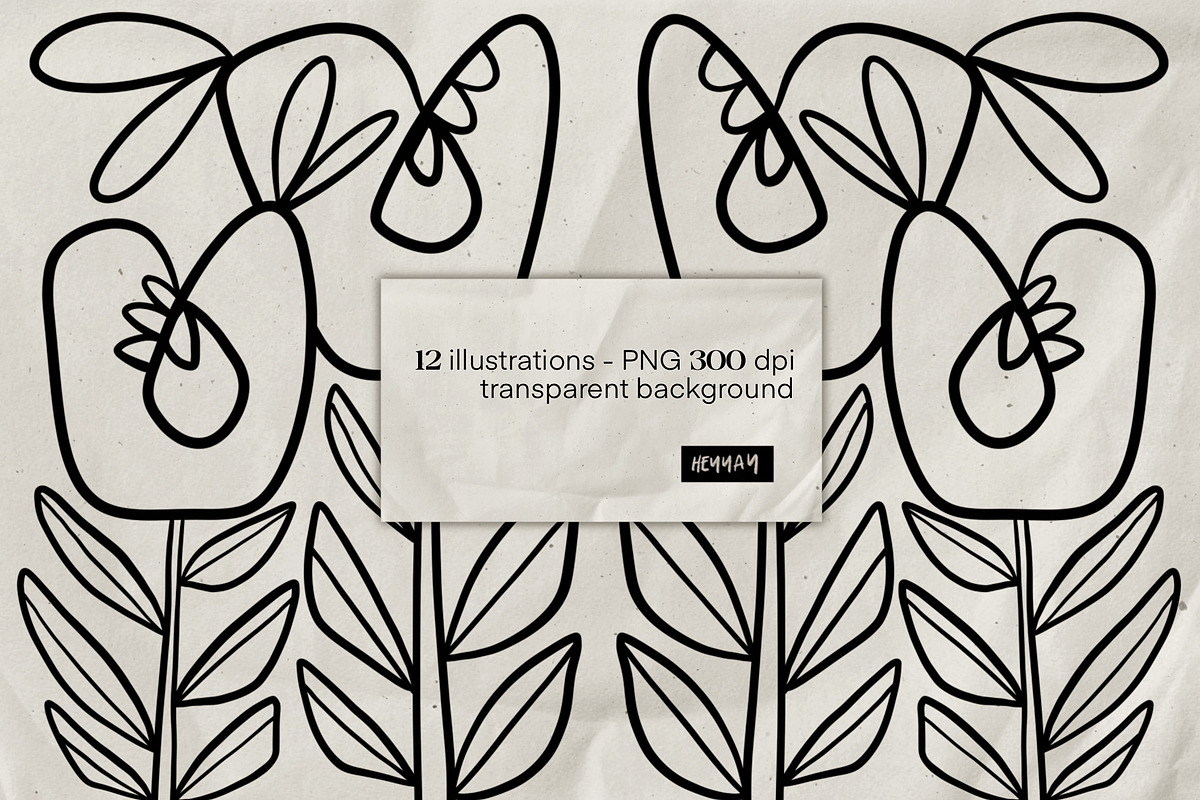 NATURE coloring pages, a Texture Illustration by HEYYAY (Photo 6 of 9)