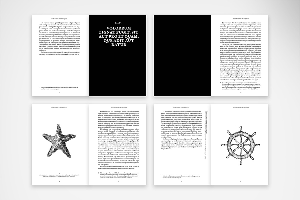 Vintage Storybook Template, a Print Template by McLittle Stock (Photo 4 of 5)