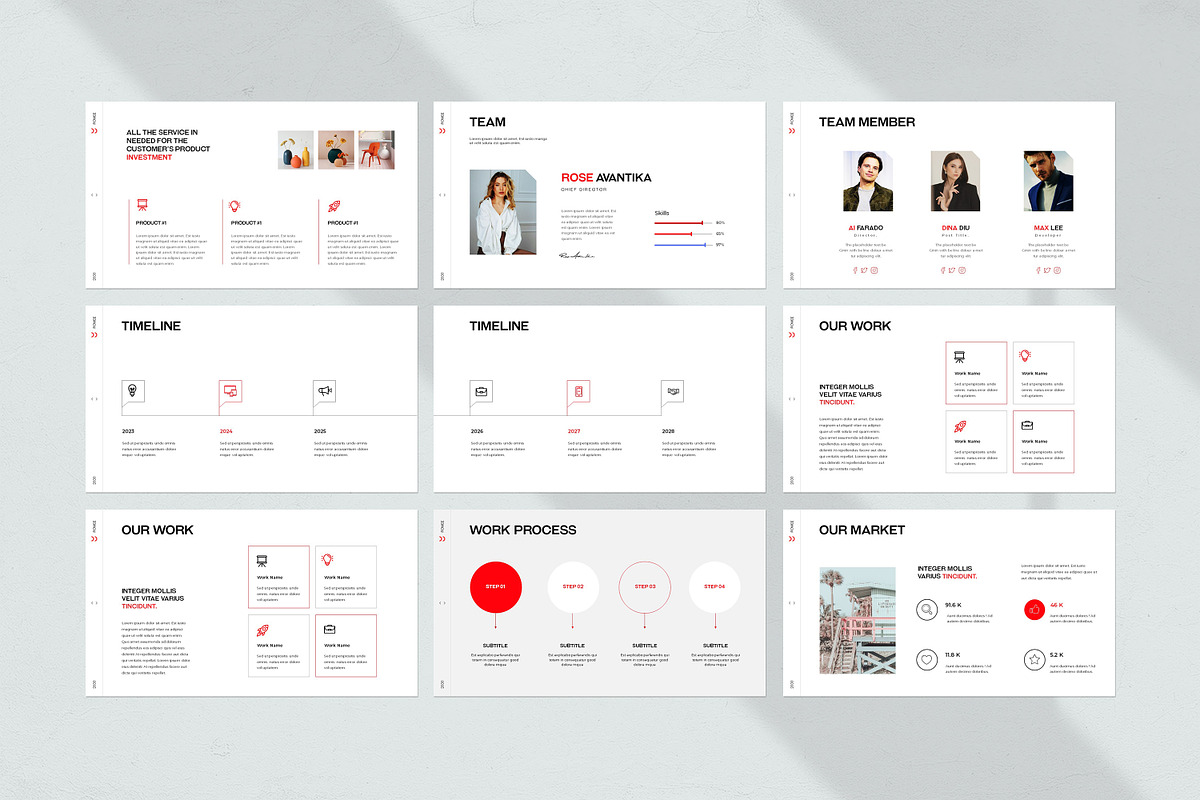 Romee Business Presentation Template, a Presentation Template by evgenystudio (Photo 8 of 10)