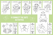 Woodland fairy coloring games, an Education Illustration by Lexi Claus (Thumbnail 10 of 17)
