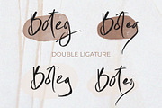 Setting fires, a Script Font by Alcode (Thumbnail 10 of 13)