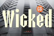 CS Wicked – Industrial Font, a Sans Serif Font by Craft Supply Co. (Thumbnail 1 of 8)