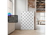 Industrial Loft Frame Mockup, a Product Mockup by MockupWizard (Thumbnail 3 of 5)