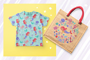 My little mermaid-clipart set, a Graphic by ComelyPics Shop (Thumbnail 8 of 9)