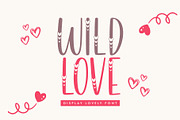 Wild Love - Lovely Girly - Cute Font, a Handwritten Font by Jimtype Studio (Thumbnail 1 of 6)