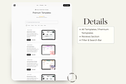 Framer Notion Template Seller, a Websites & App Template by DaisyStudio (Thumbnail 7 of 9)