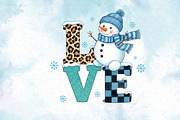 Christmas Snowman PNG Bundle, an Illustration by Designworld (Thumbnail 4 of 10)