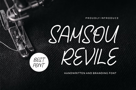 Samsou Revile, a Font by QR Design Studio