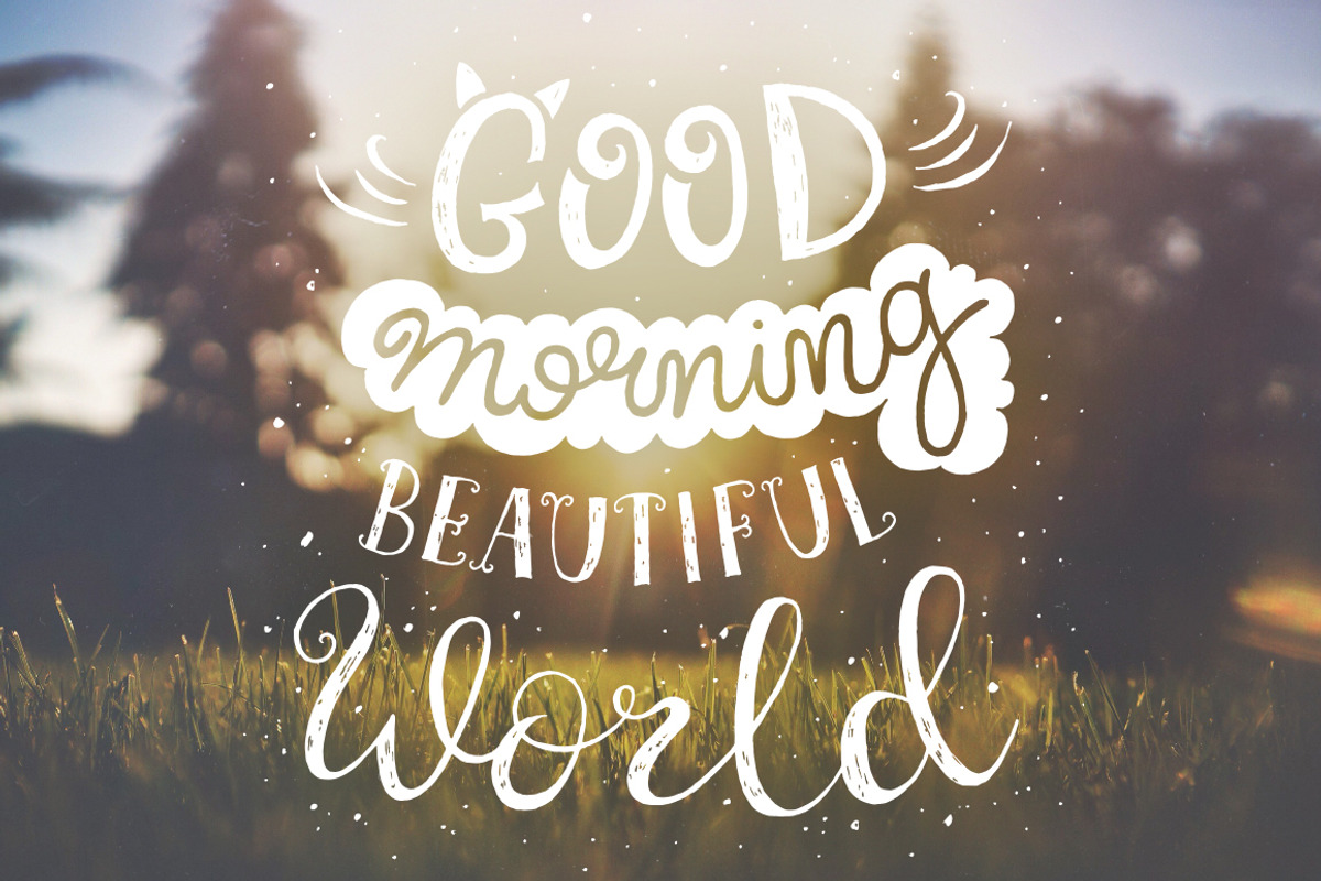 8 hand drawn quotes, an Illustration by piyacler (Photo 1 of 6)
