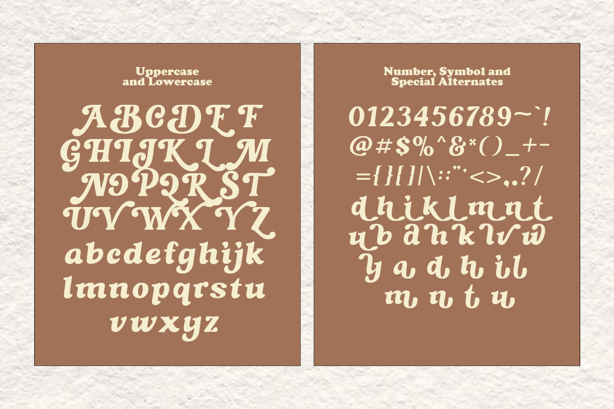 Thitheri - Modern Retro Typeface, a Serif Font by RagamKata (Photo 11 of 12)