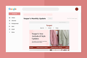 Vesper - Fashion Email Newsletter