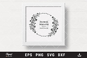 Floral Wreaths Clipart, Wedding SVG, an Illustration by ClipartMuchLove (Thumbnail 4 of 6)