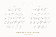 Mozart II - Basic Version, a Script Font by Blessed Print (Thumbnail 3 of 17)