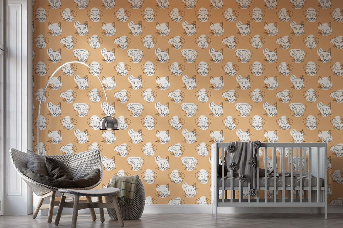 One-Line Minimalist face Patterns, a Pattern Graphic by one-touch (Photo 18 of 18)
