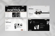 Digital Portfolio Presentation, a Presentation Template by CreativexGenius (Thumbnail 5 of 10)
