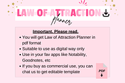 Law of Attraction Planner, a Templates & Theme by bellaROSEworkshop (Thumbnail 10 of 10)