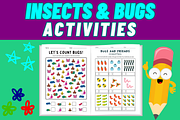 Bugs and Insects Activities Crafts, a Templates & Theme by Premium Digital Templates (Thumbnail 3 of 3)