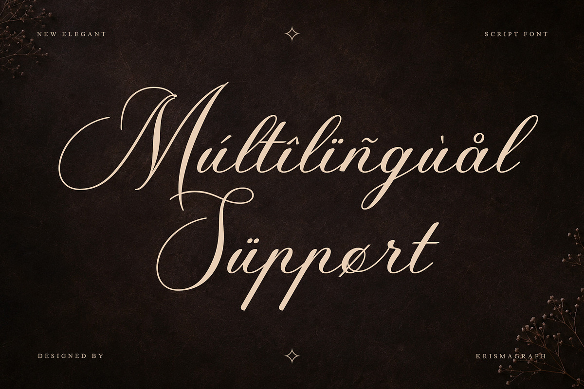 Fesbrise – Luxury Calligraphy Script, a Script Font by Krismagraph (Photo 8 of 10)