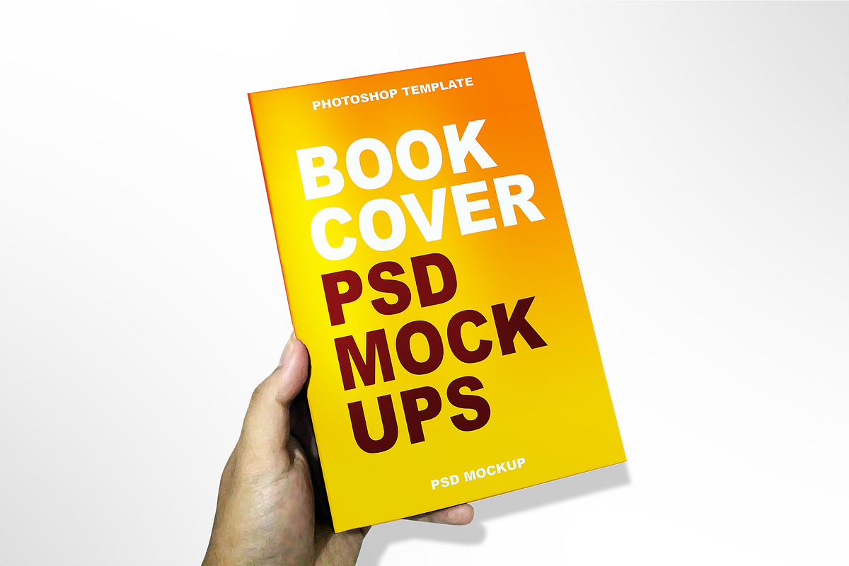 Book Cover Mockup, a Books & Magazine Mockup by mockupbuys (Photo 33 of 101)