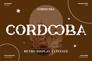 Cordooba Display Serif Font, a Serif Font by Artiveko (Thumbnail 1 of 7)