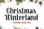 Christmas Winterland, a Handwritten Font by Mozatype (Thumbnail 1 of 7)