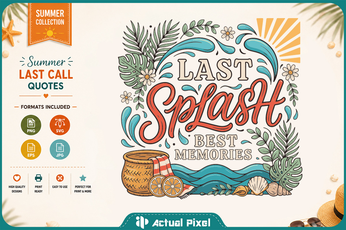 Summer Last Call Bundle, a Seasonal Illustration by Actual Pixel (Photo 11 of 23)