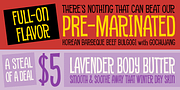 Royal Shaft, a Sans Serif Font by One Eyed Squid (Thumbnail 2 of 6)