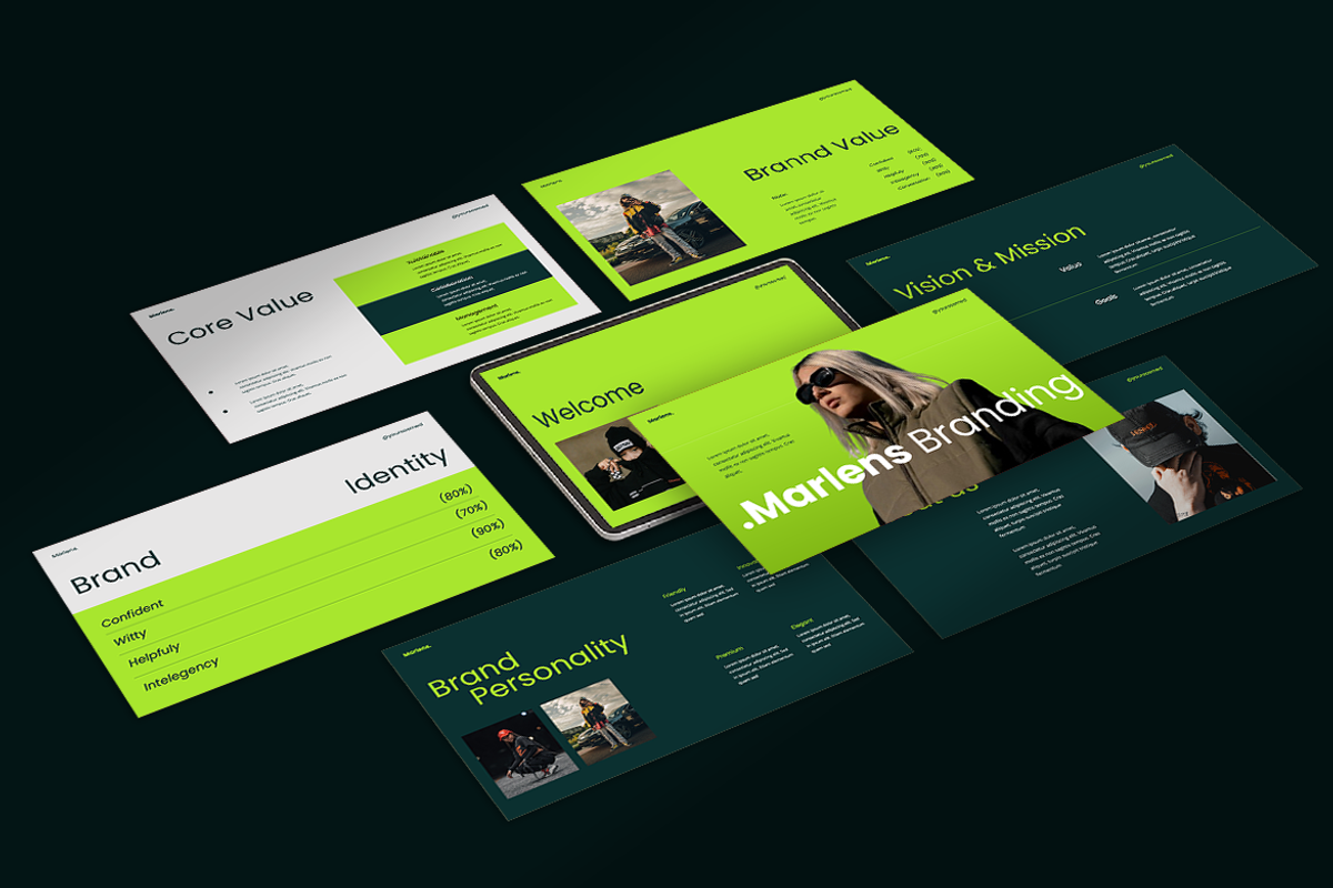 Marlens-Starup Branding Presentation, a Presentation Template by ONESADYA (Photo 2 of 5)