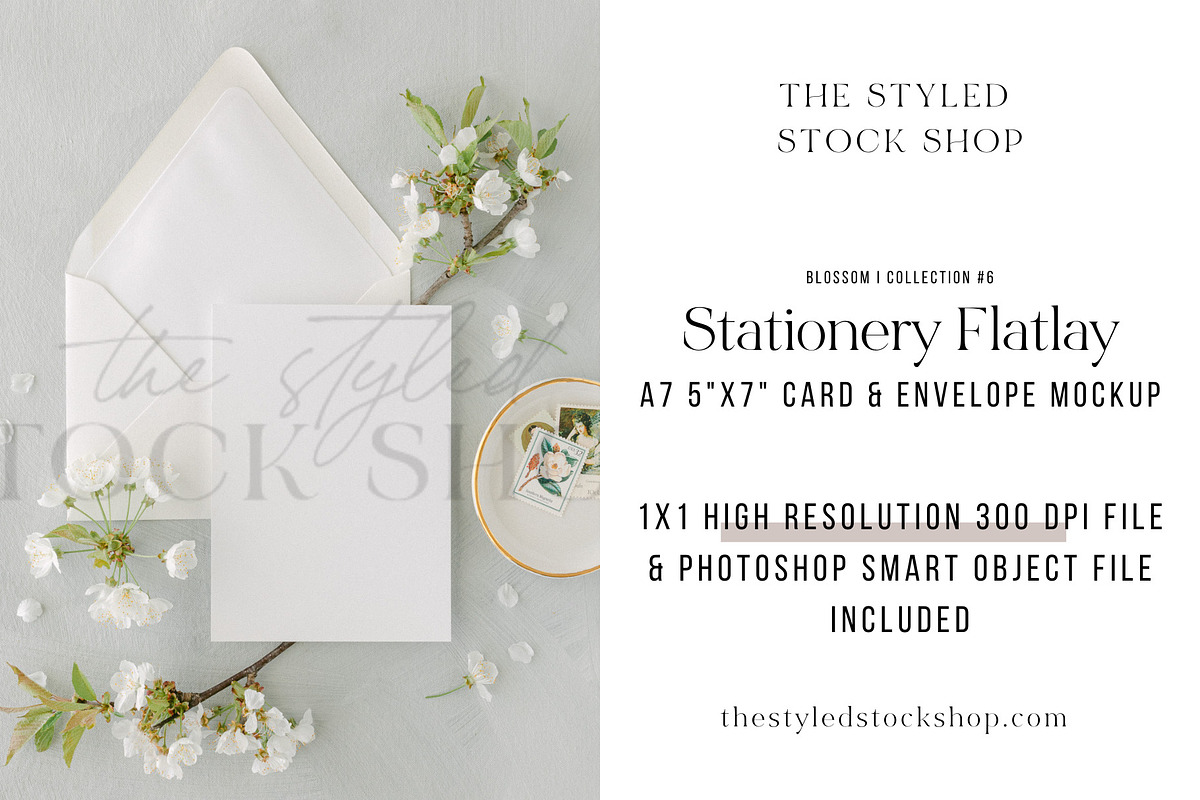 Blossom I Collection #6, a Product Mockup by The Styled Stock Shop