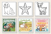 Cuddly Animals Coloring Book, a Photo by Wow Magic (Thumbnail 1 of 3)