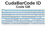 CudaBarCode ID Code 128, a Symbol Font by Emdaduljs (Thumbnail 3 of 4)