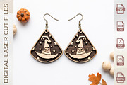 Halloween Earring SVG Collection, an Object Graphic by WoodoraCut (Thumbnail 6 of 11)