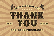 West Django Vintage Western Font, a Font by Blankids Studio (Thumbnail 2 of 6)