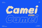 Camei Pixel, a Sans Serif Font by Craft Supply Co. (Thumbnail 1 of 8)