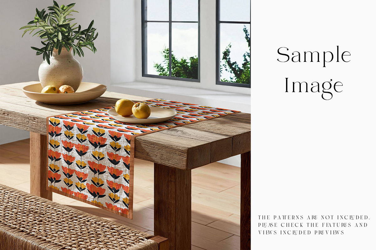 Table Runner Mockups, a Household Mockup by mock-ups (Photo 16 of 20)
