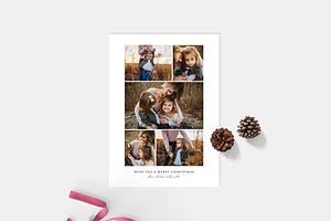 Christmas Card Template CD126