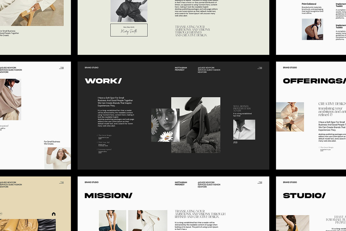 Services Guide Presentation Template, a Presentation Template by SlideStock (Photo 5 of 9)
