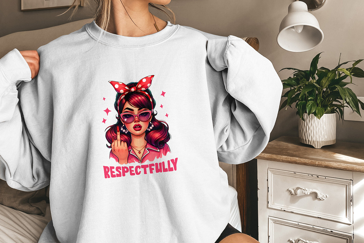 Respectfully PNG, Middle Finger, an Illustration by SharpMarketplace (Photo 9 of 9)