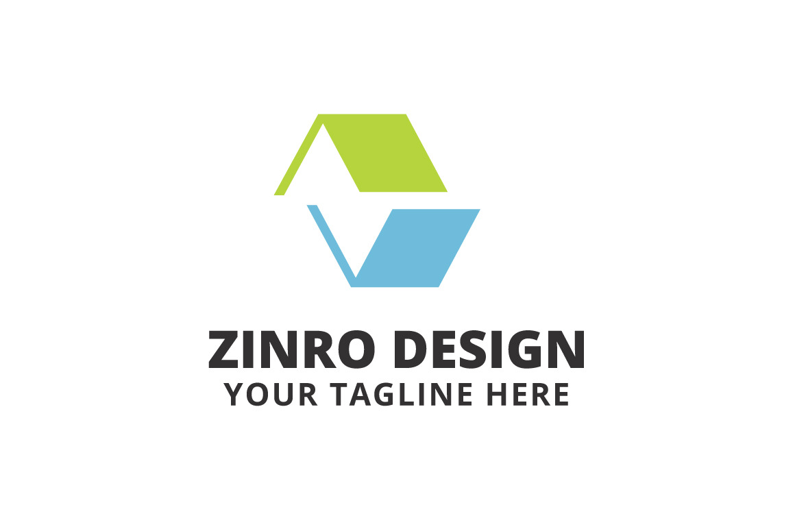 Zinro Design Logo Template, a Branding & Logo Template by Logo20