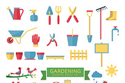 Farming and gardenning elements, an Illustration by Smiley Creative (Thumbnail 2 of 2)