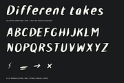 Rift Runner — Bold Cut Marker, a Handwritten Font by Colorsfav (Thumbnail 4 of 11)