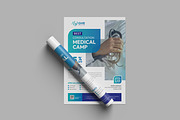 Medical Consultation Flyer Design, a Flyer Template by VectStock (Thumbnail 1 of 5)